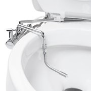 Brondell Side-Mounted All Metal Attachable Bidet with Adjustable Spray Wand, Dual Temperature SMB-25